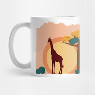 Wildlife- Giraffe Mug